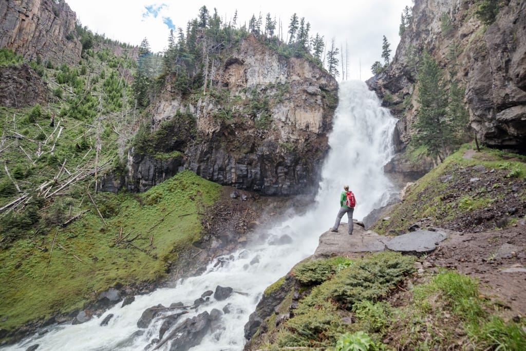 Yellowstone waterfall hikes on sale